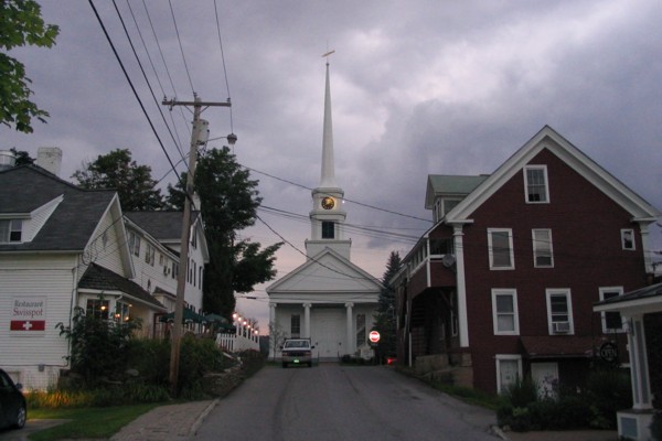 Classic Stowe, VT, scene
