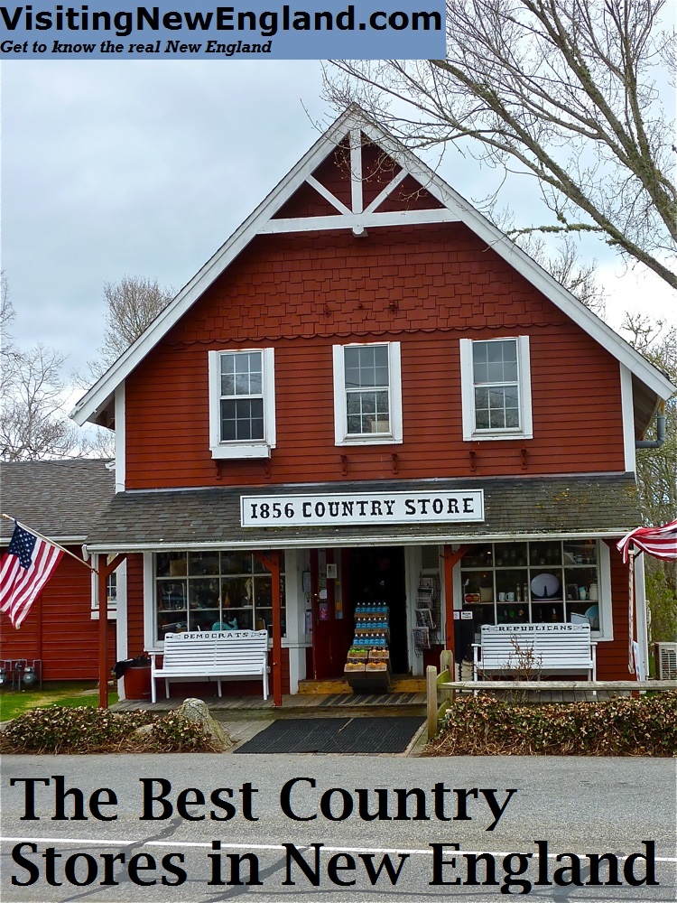 These old-fashioned country stores are amongst the best in New England.