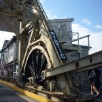 The Mystic Drawbridge, Mystic, Conn., is a Real Tourist Draw