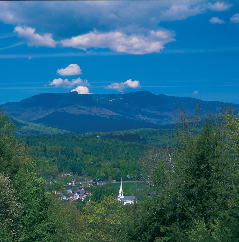 Stowe Vermont in the summer (photo source: GoStowe.com)