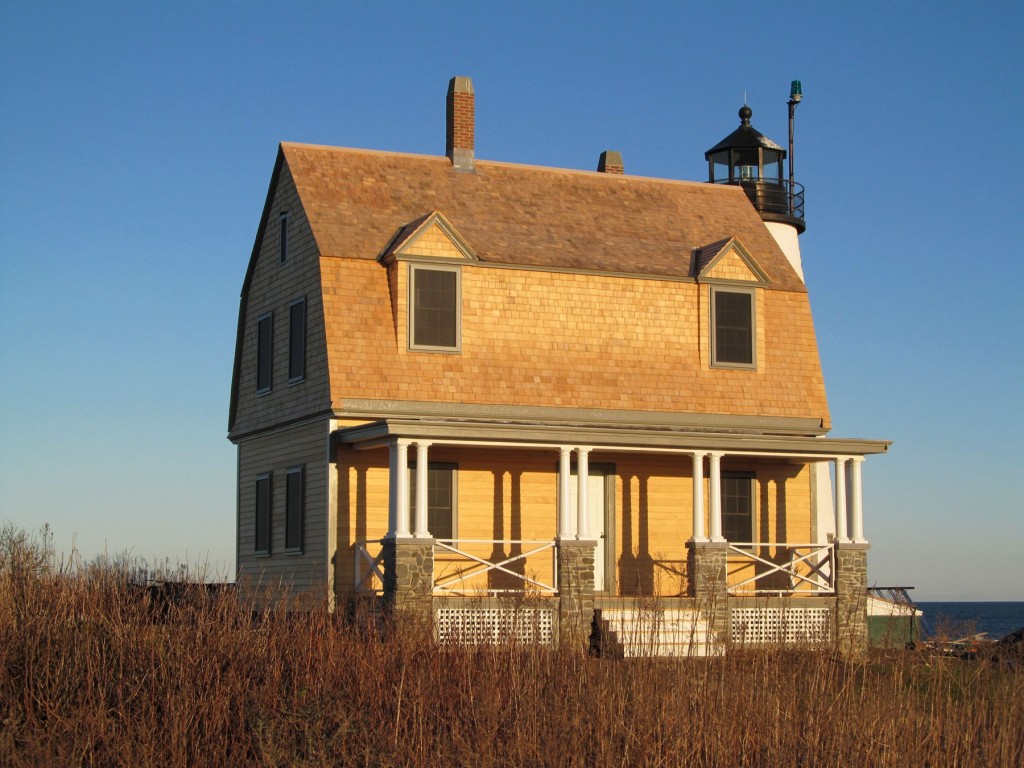 Picture of Wood Island Lighthouse, Saco Bay, Maine