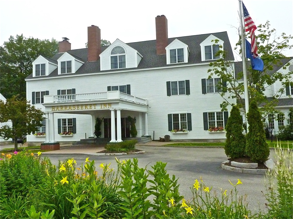 The Harraseeket Inn is near 170-plus stores in downtown Freeport, Maine, including L.L. Bean and many outlets.