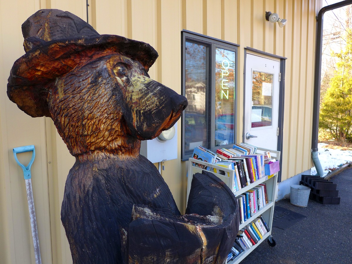 Quaboag Book Shop i West Brookfield, Massachusetts