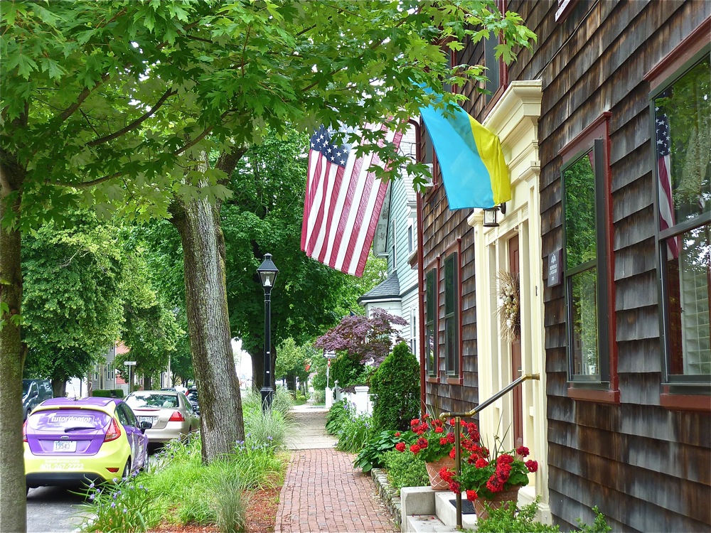 Taking a walk down one of New Eng;and's most historic streets.