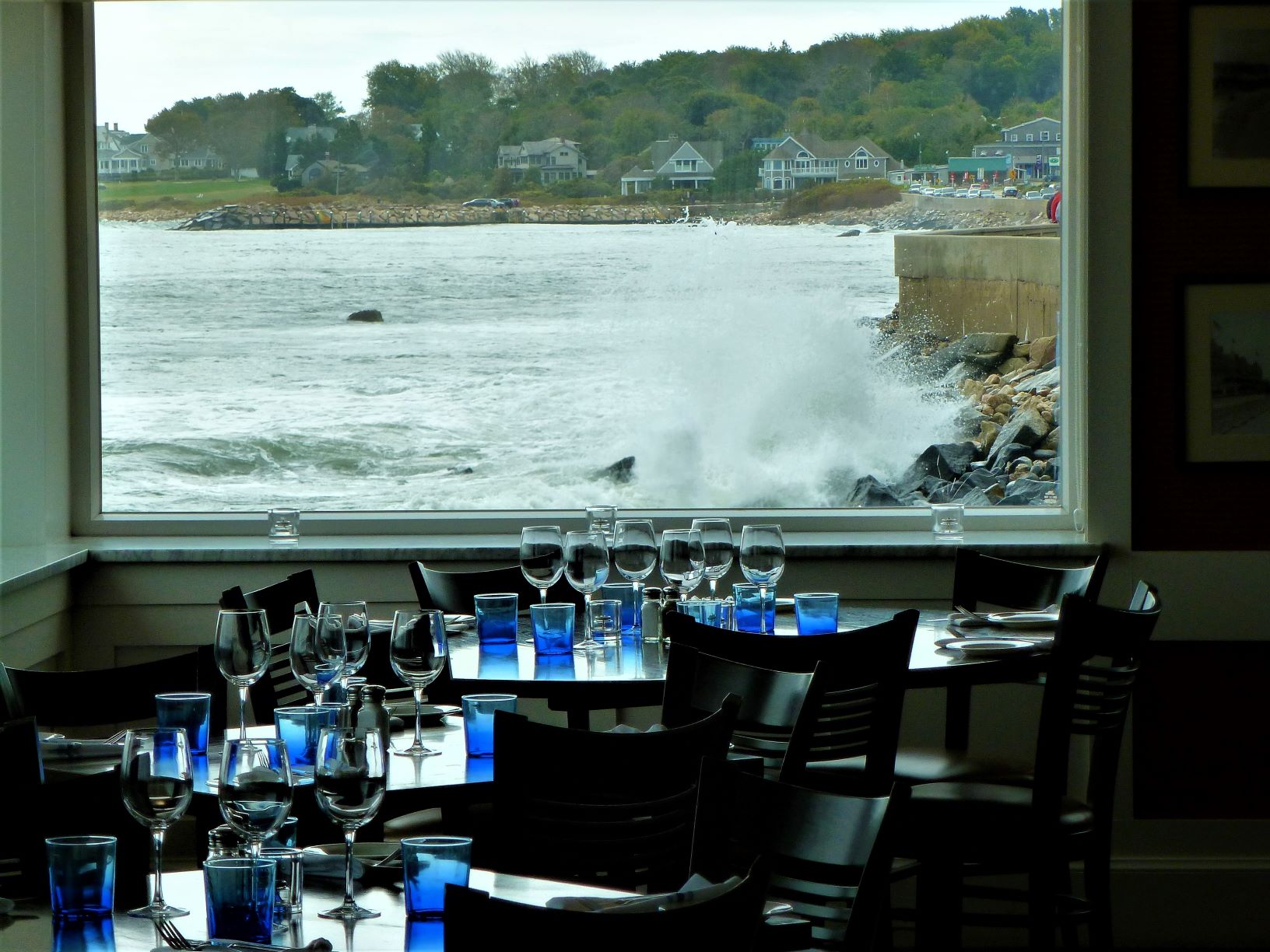 View from the Coast Guard House in Narragansett, R.I.