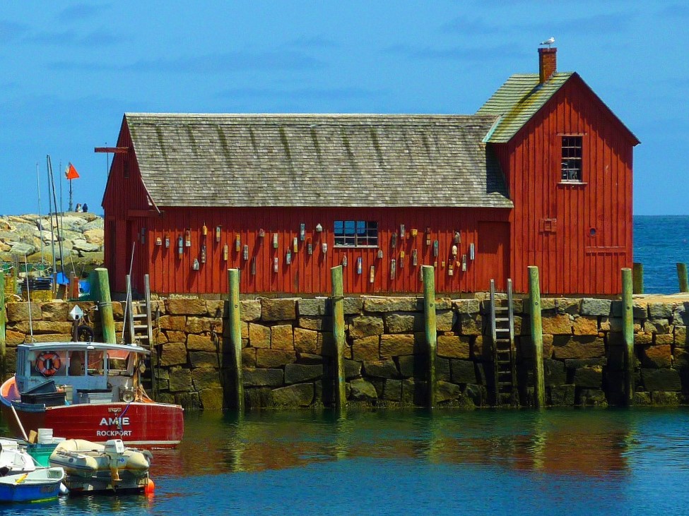Motif Number One Red Fish Shack - Cape Ann, Rockport, Mass.