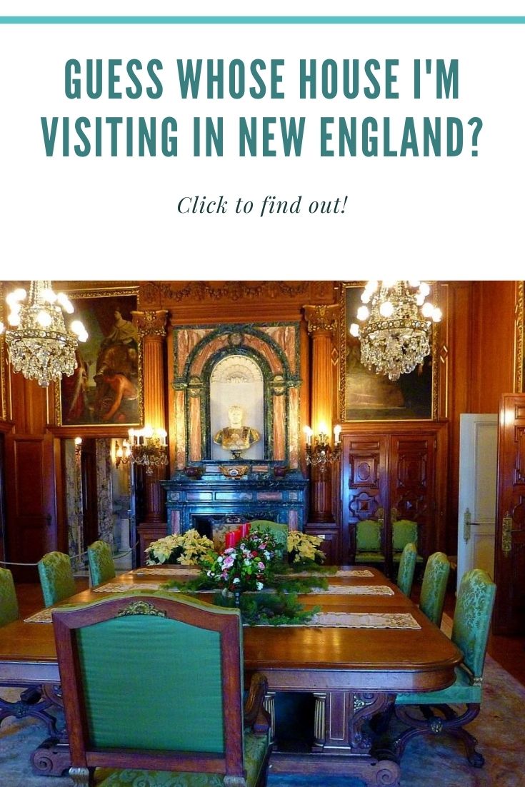 Next stop: Visiting a spectacular home in New England...