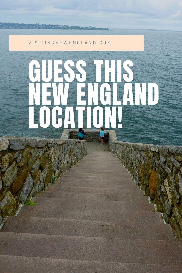 Can you guess the location of this staircase to the ocean in New England? Read the article for hints and the answer!