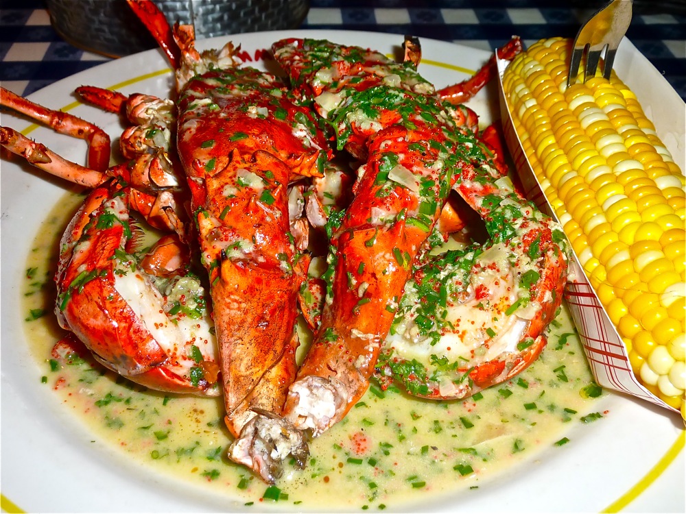 Pan roasted lobster from Jasper White's Summer Shack in Cambridge, Mass.