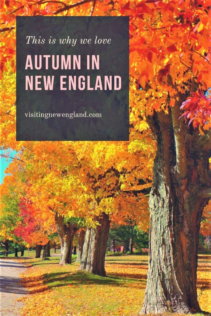 Autumn colors in New England aren't just relegated to the vacation areas in New Hampshire and Vermont...