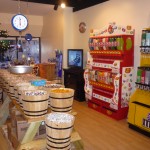 A very colorful section of Dick and Jane's General Store