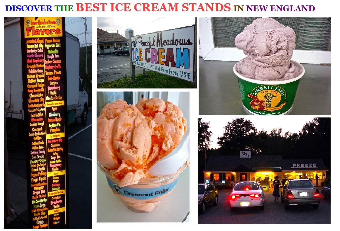 The best New England ice cream stands...
