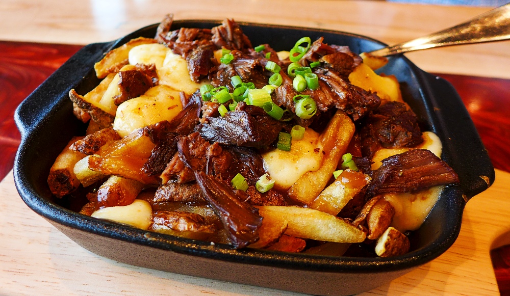 Short rib poutine from The Common Man Roadside Millyard in Manchester, N.H.