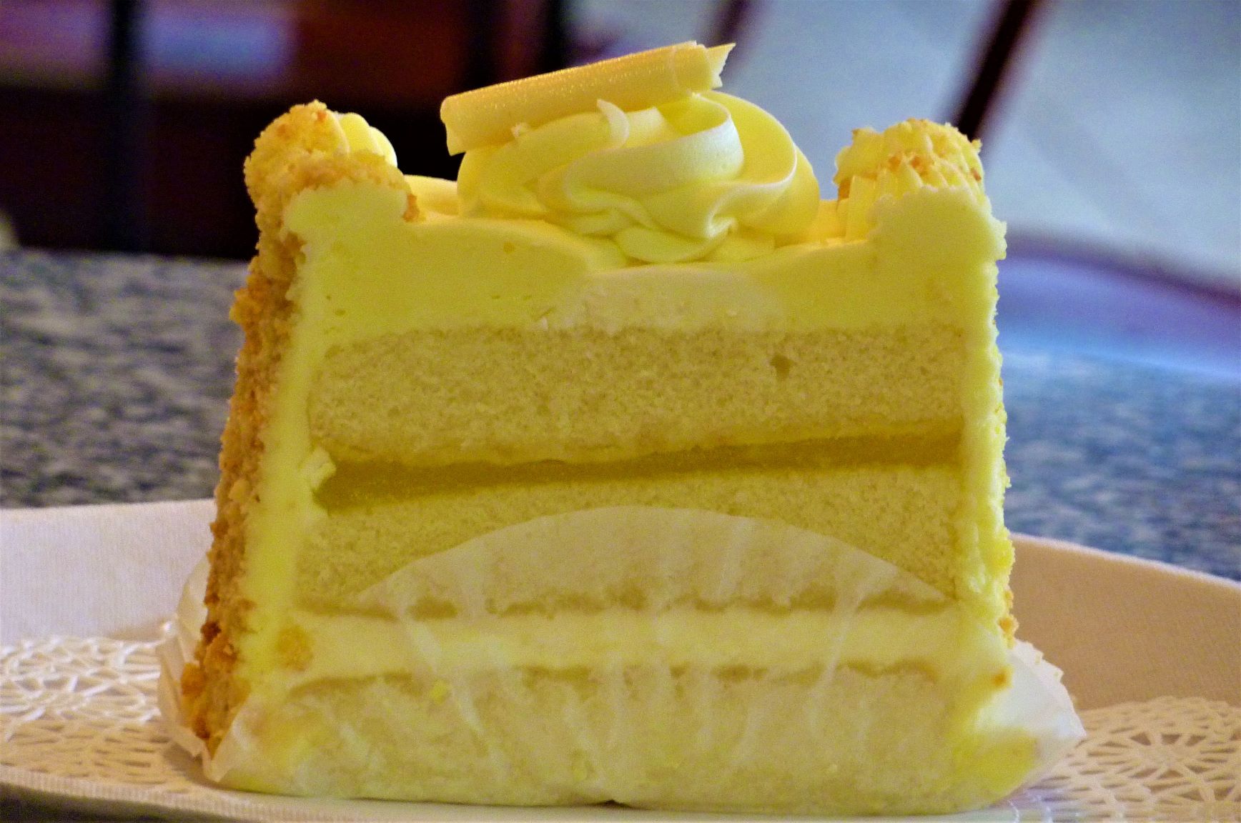 Montilio's lemon cake from CRISPWalpole in Walpole, MA