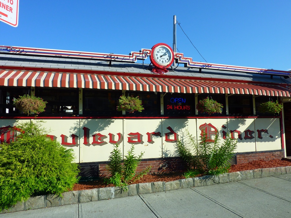 Boulevard Diner in Worcester, Massahcusetts.