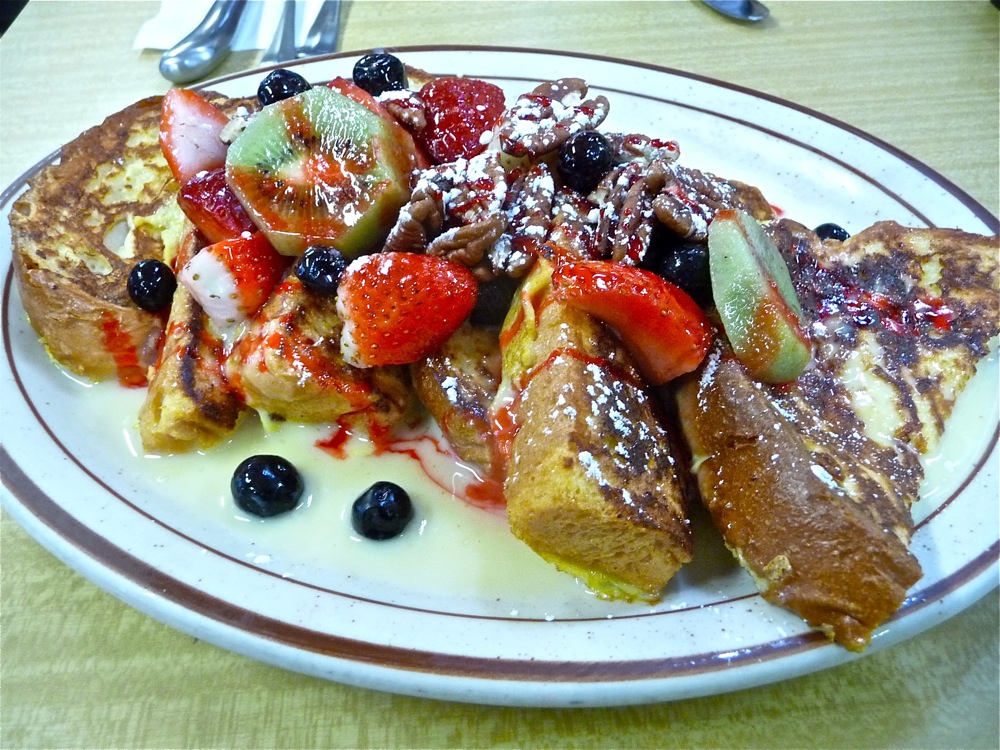 Custard French toast from the Modern Diner in Pawtucket RI.
