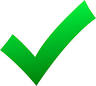Green check mark