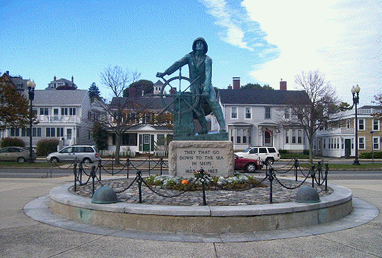 Gloucester Fisherman statue, Gloucester Massachusetts