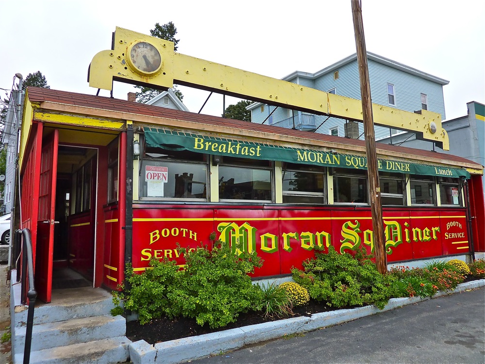 Moran Square Diner in Fitchburg, Massachusetts.