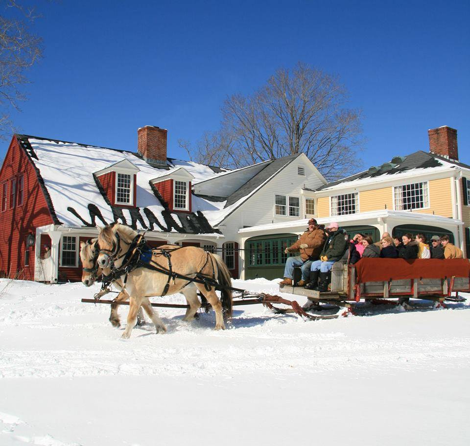 Winter sleigh ride. Photo source: Salem Cross Inn, West Brookfield, MA