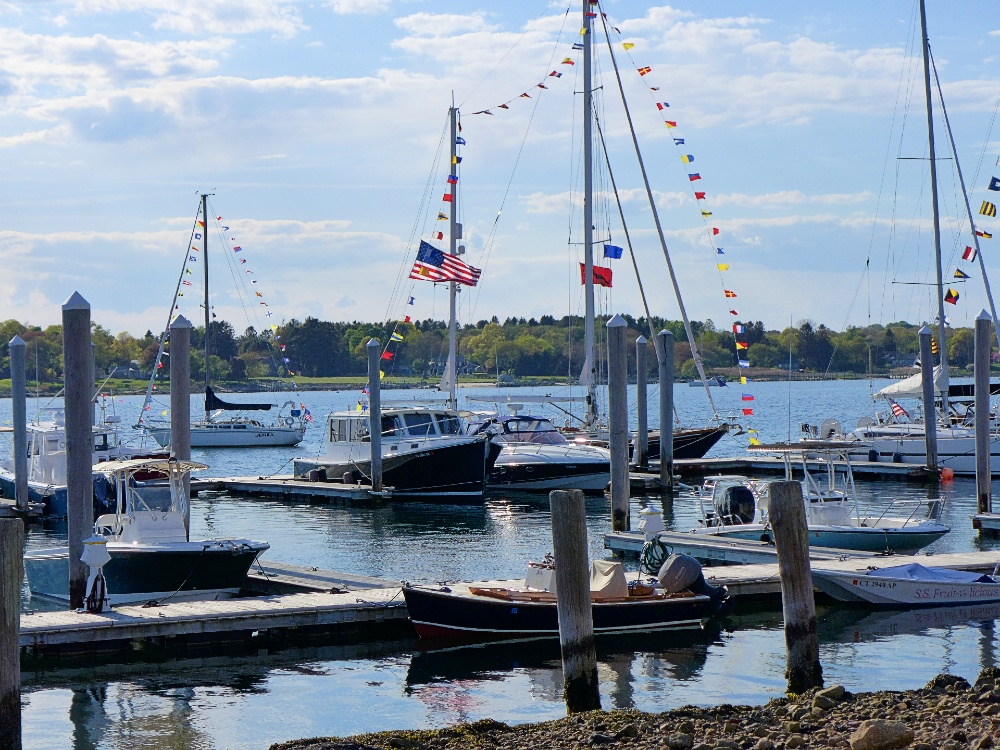 Harbor in Stonington Borough, Conn.