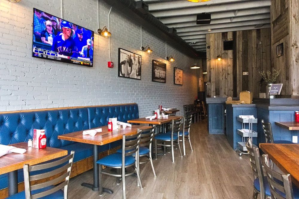 Interior at Tessie's Bar & Kitchen in Walpole, Mass.