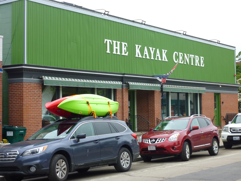 The Kayak Centre in Wickford Village, Rhode Island
