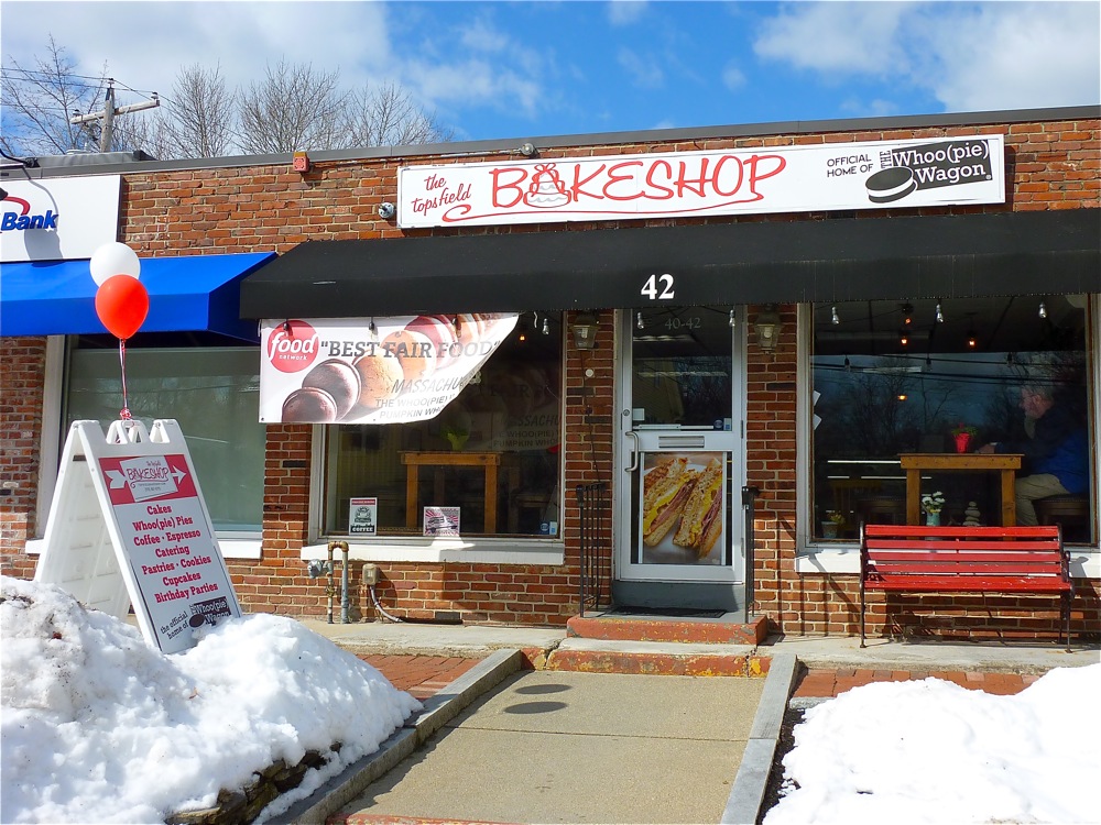 The Topsfield Bakeshop in Topsfield, Mass., home of The Whoo(pie) Wagon.