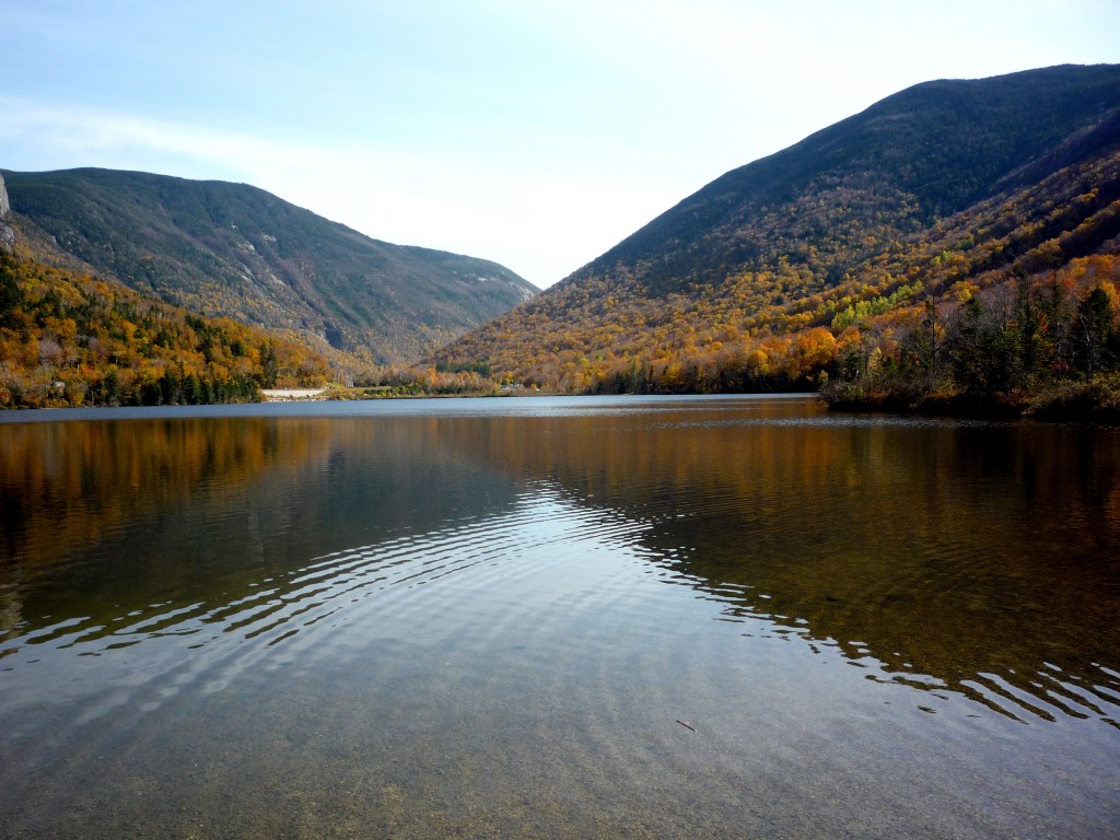 Picture of Echo Lake, Franconia Notch State Park NH