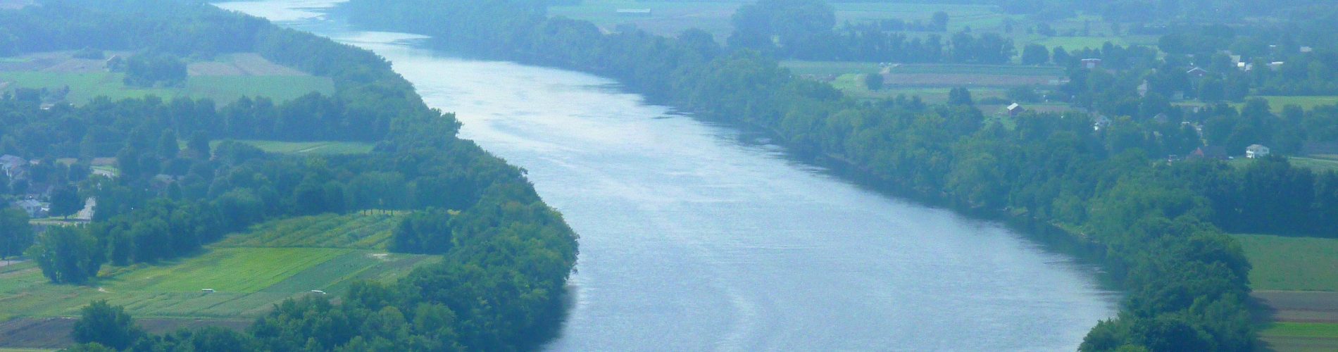 Commanding views of the Connecticut River in South Deerfield, Massachusetts.