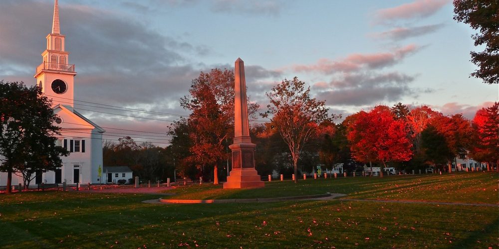 Autumn in East Bridgewater, Massachusetts...