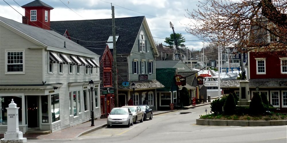 Dock Square in Kennebunkport, Maine