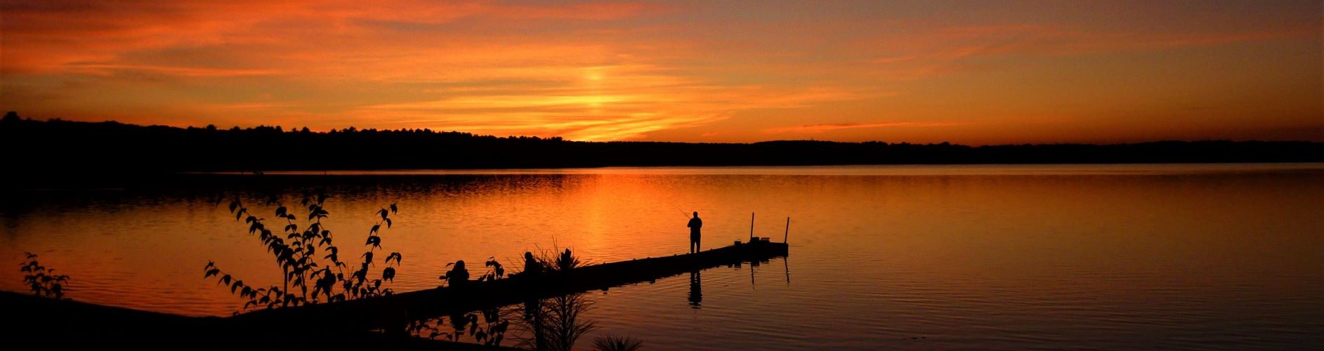 Finding peace and solitude at beautiful Lake Massapoag in Sharon. Mass.