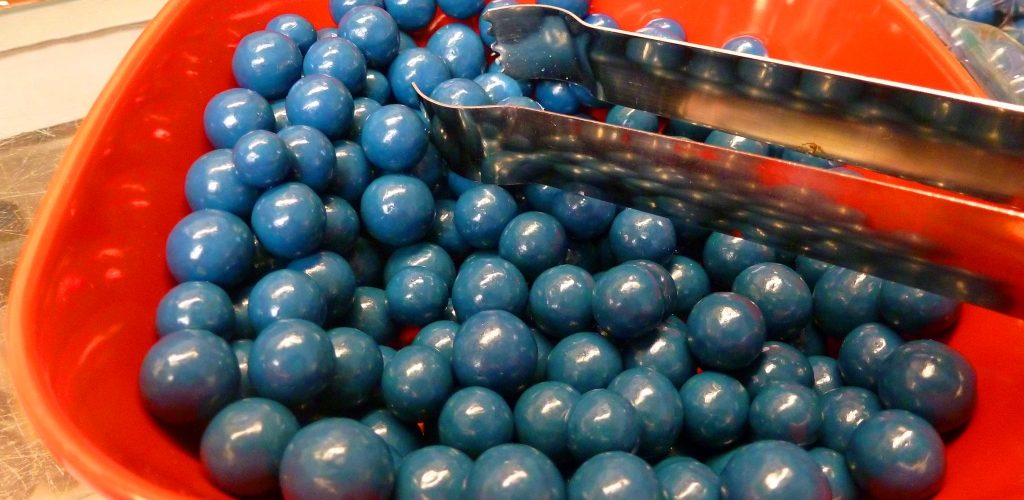 Maine Blueberry Candy from Len Libby Candies in Scarborough, ME.