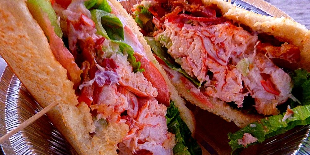 Lobster BLT from Dillon's Local in Plymouth, Mass.